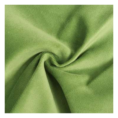 100% Polyester sofa  bedding decorate brushed luxury stretch velvet fabric