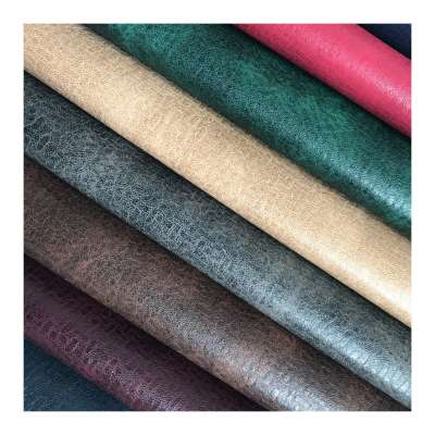 Strong anti scratch Polyester cotton fabric sofa imitation microfiber leather